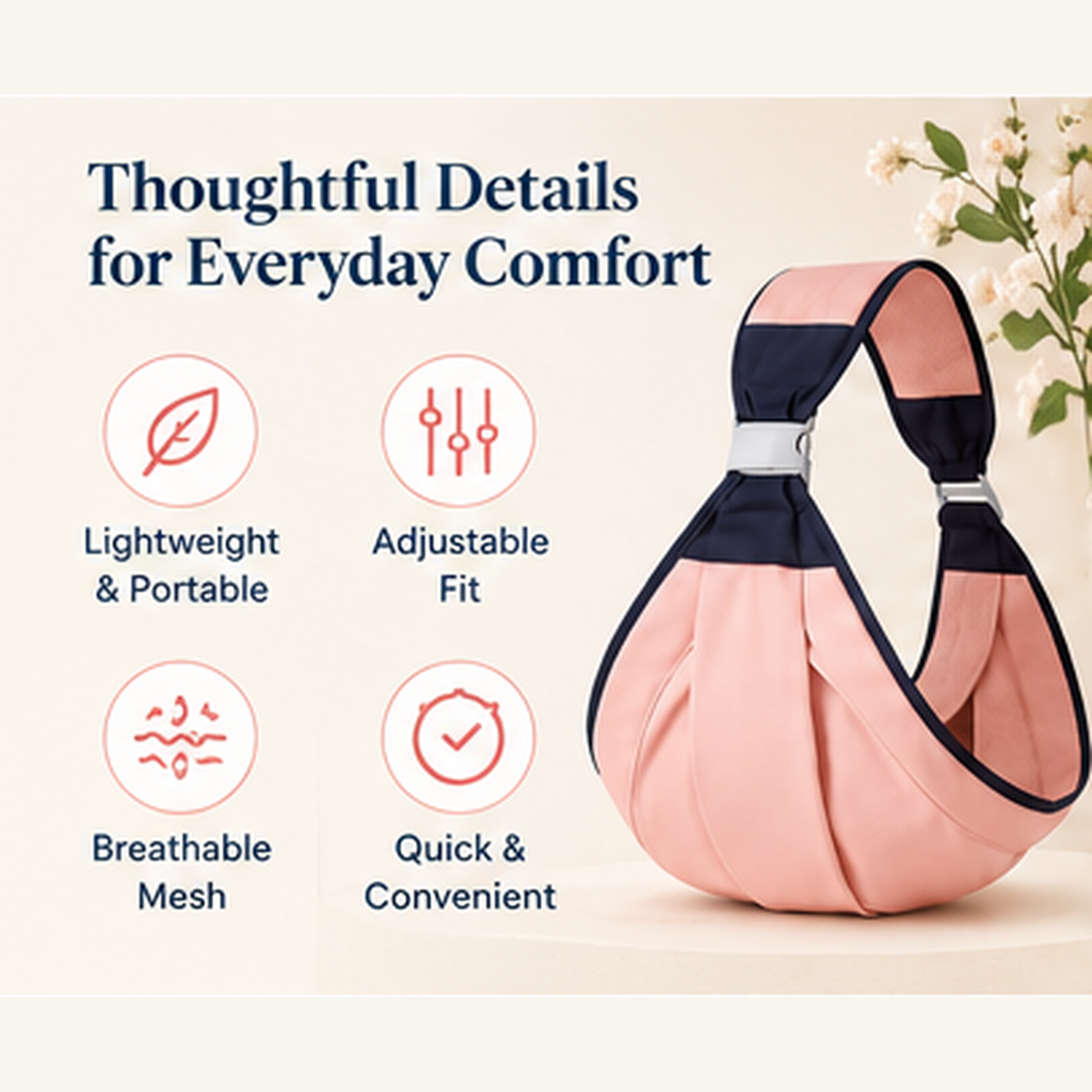 BabyNest Comfort™ Baby Carrier